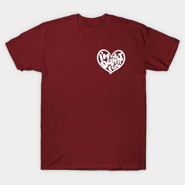 I'm Delightful (Light) T-Shirt by Del Doodle Design